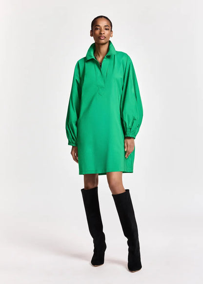 ESSENTIEL - KEAGANZ MINIDRESS GREEN