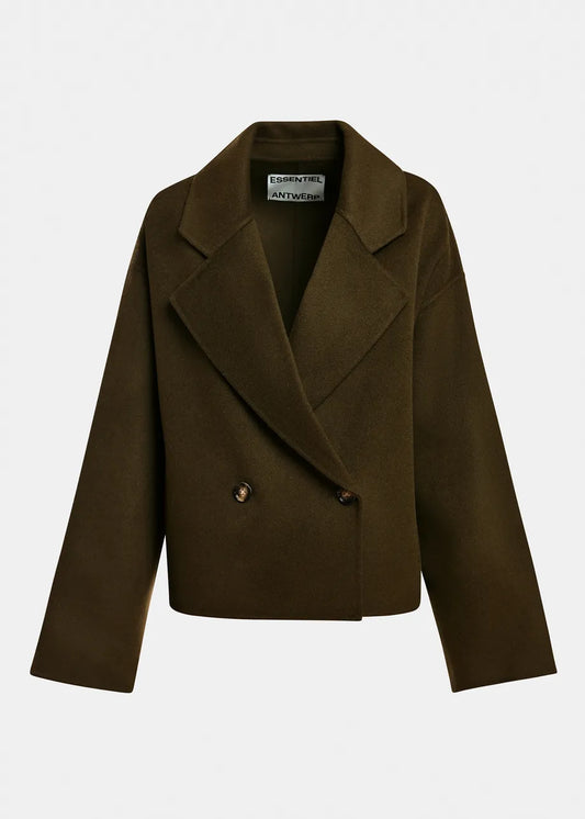 ESSENTIEL - KOMBU JACKET KHAKI