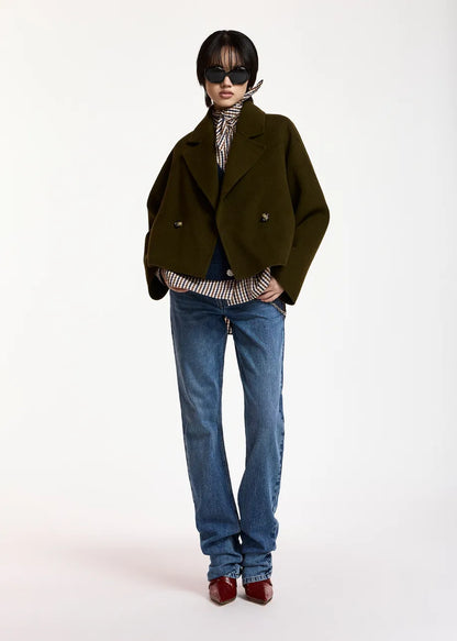 ESSENTIEL - KOMBU JACKET KHAKI