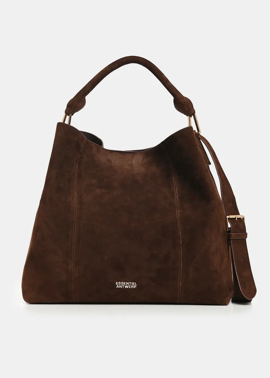 ESSENTIEL - KROON SHOPPERBAG BROWN