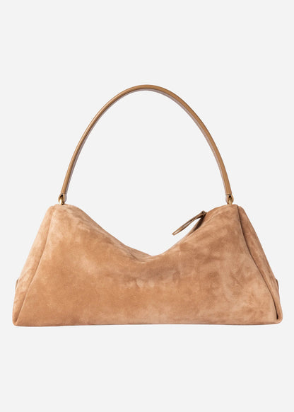 NORA L HANDTAS SUEDE TABAC