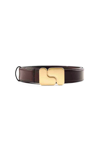 SOEUR - LEATHER LOGO BELT