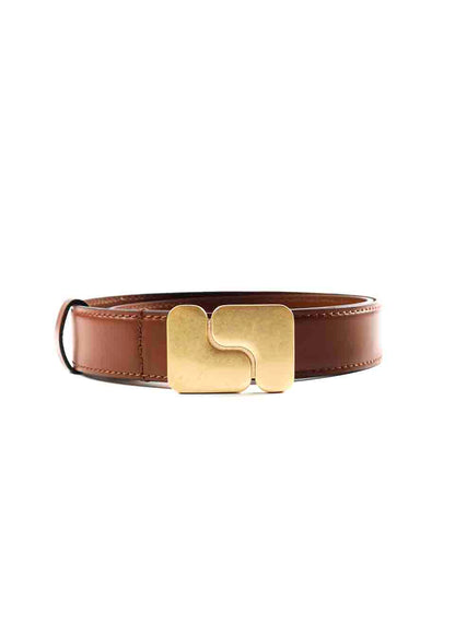 SOEUR - LEATHER LOGO BELT