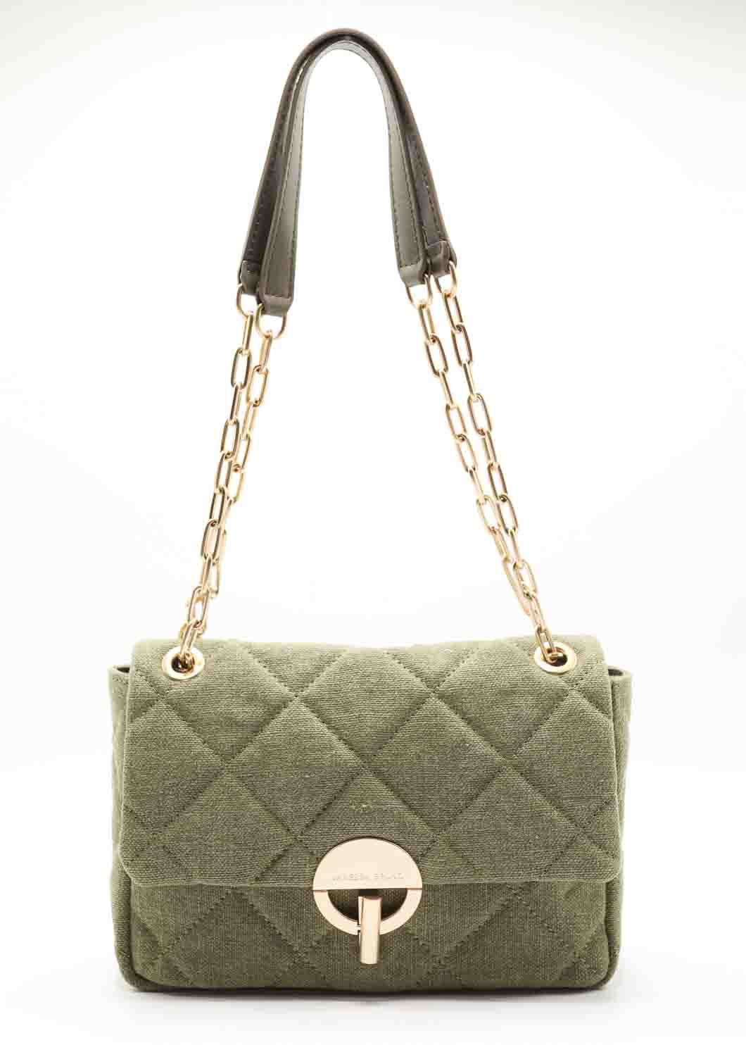 VANESSA BRUNO - MOON BAG KHAKI