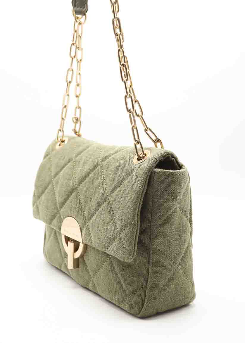 VANESSA BRUNO - MOON BAG KHAKI