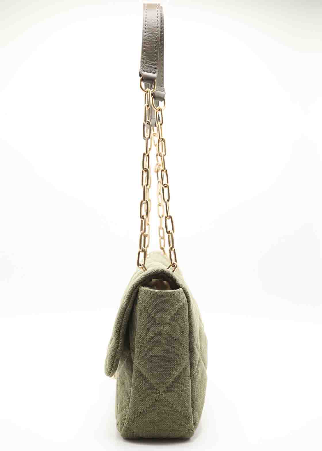 VANESSA BRUNO - MOON BAG KHAKI