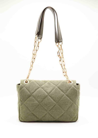 VANESSA BRUNO - MOON BAG KHAKI