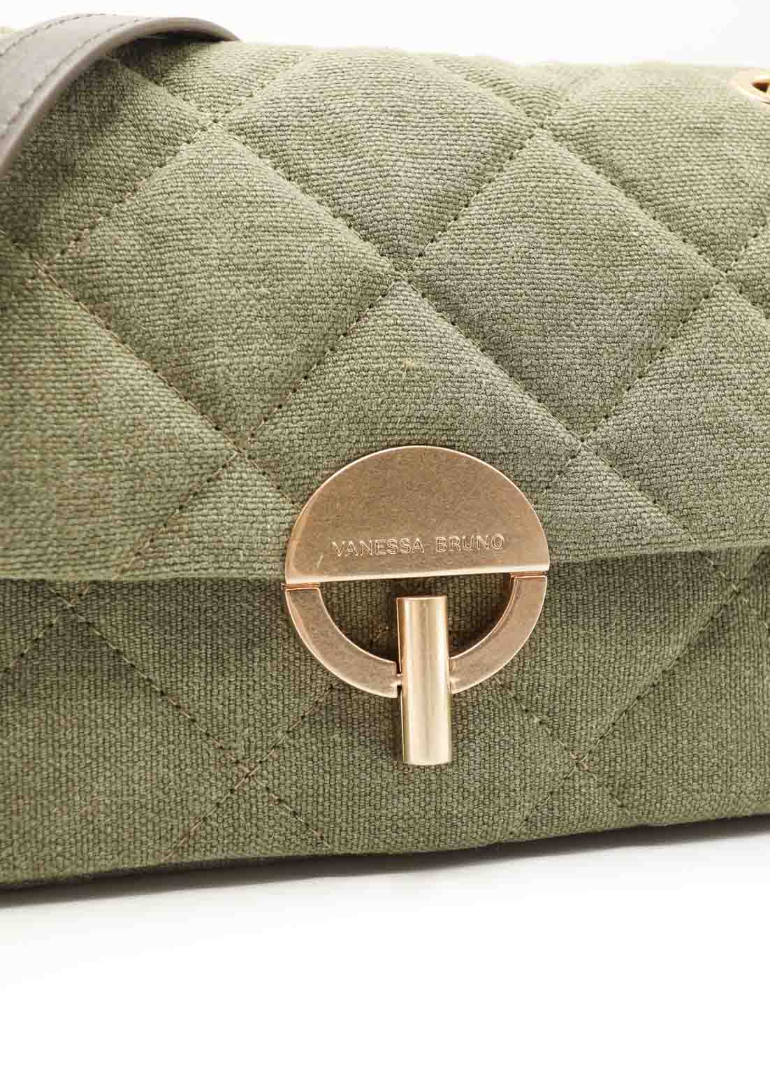 VANESSA BRUNO - MOON BAG KHAKI