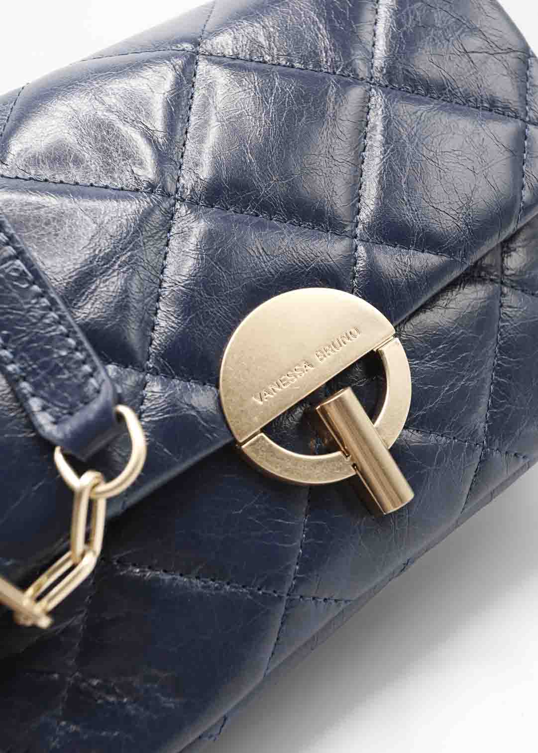 VANESSA BRUNO - MOON BAG NAVY