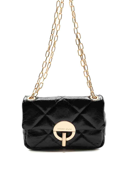 VANESSA BRUNO - MINI MOON BAG BLACK