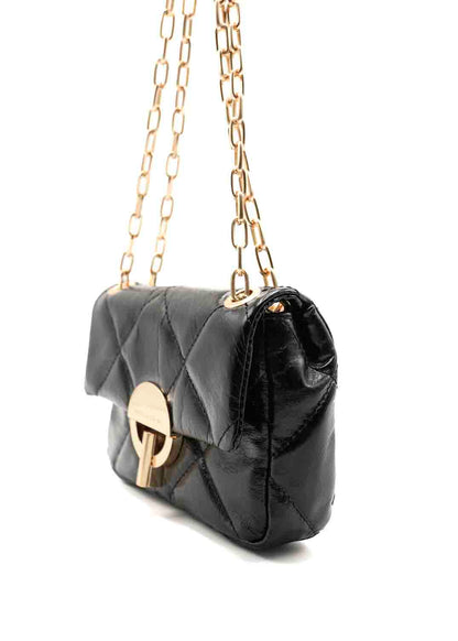 VANESSA BRUNO - MINI MOON BAG BLACK