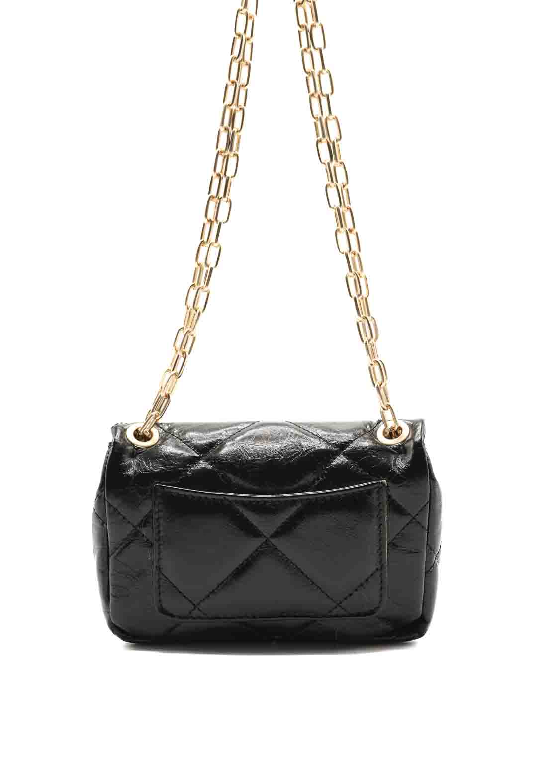 VANESSA BRUNO - MINI MOON BAG BLACK