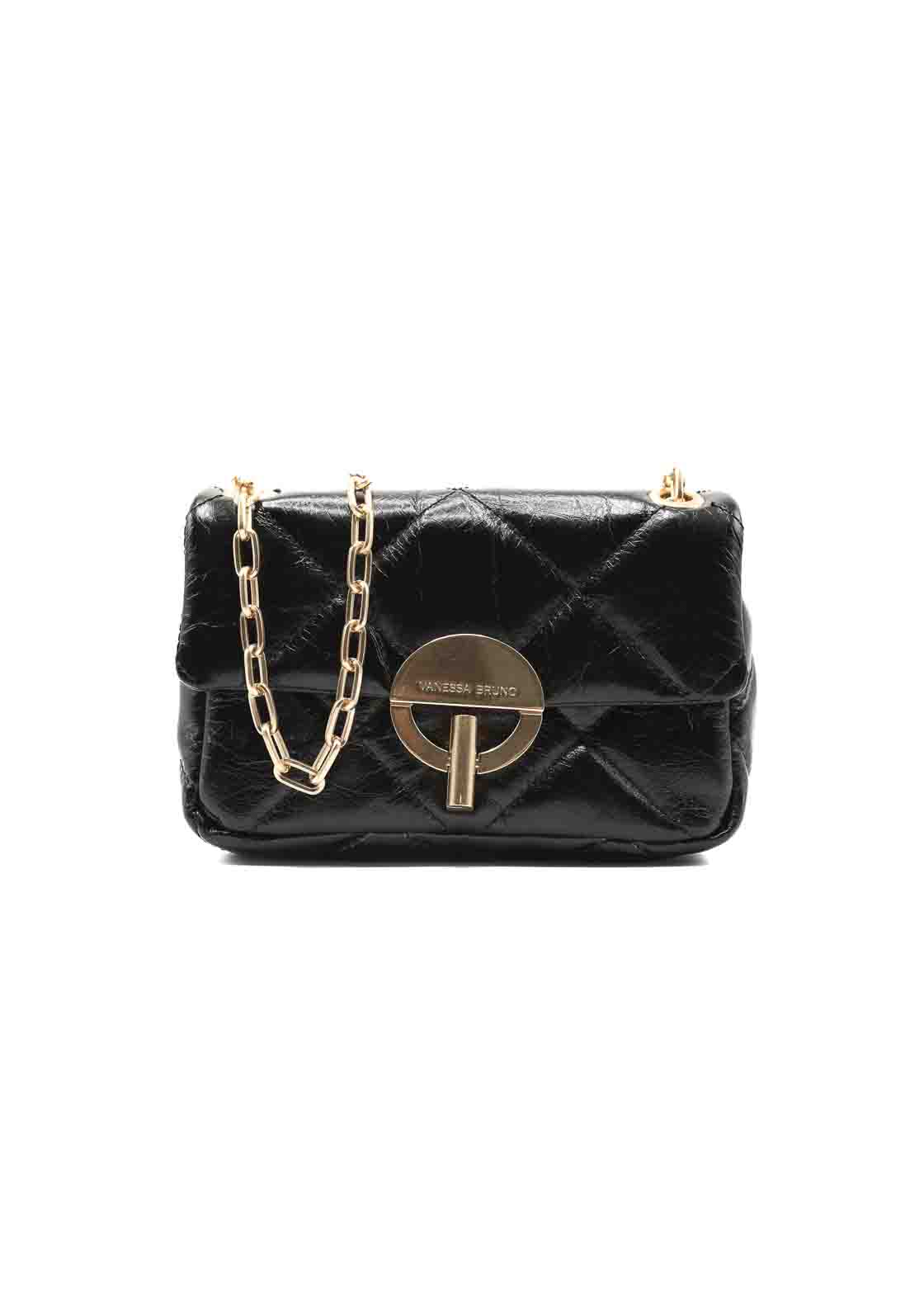 VANESSA BRUNO - MINI MOON BAG BLACK