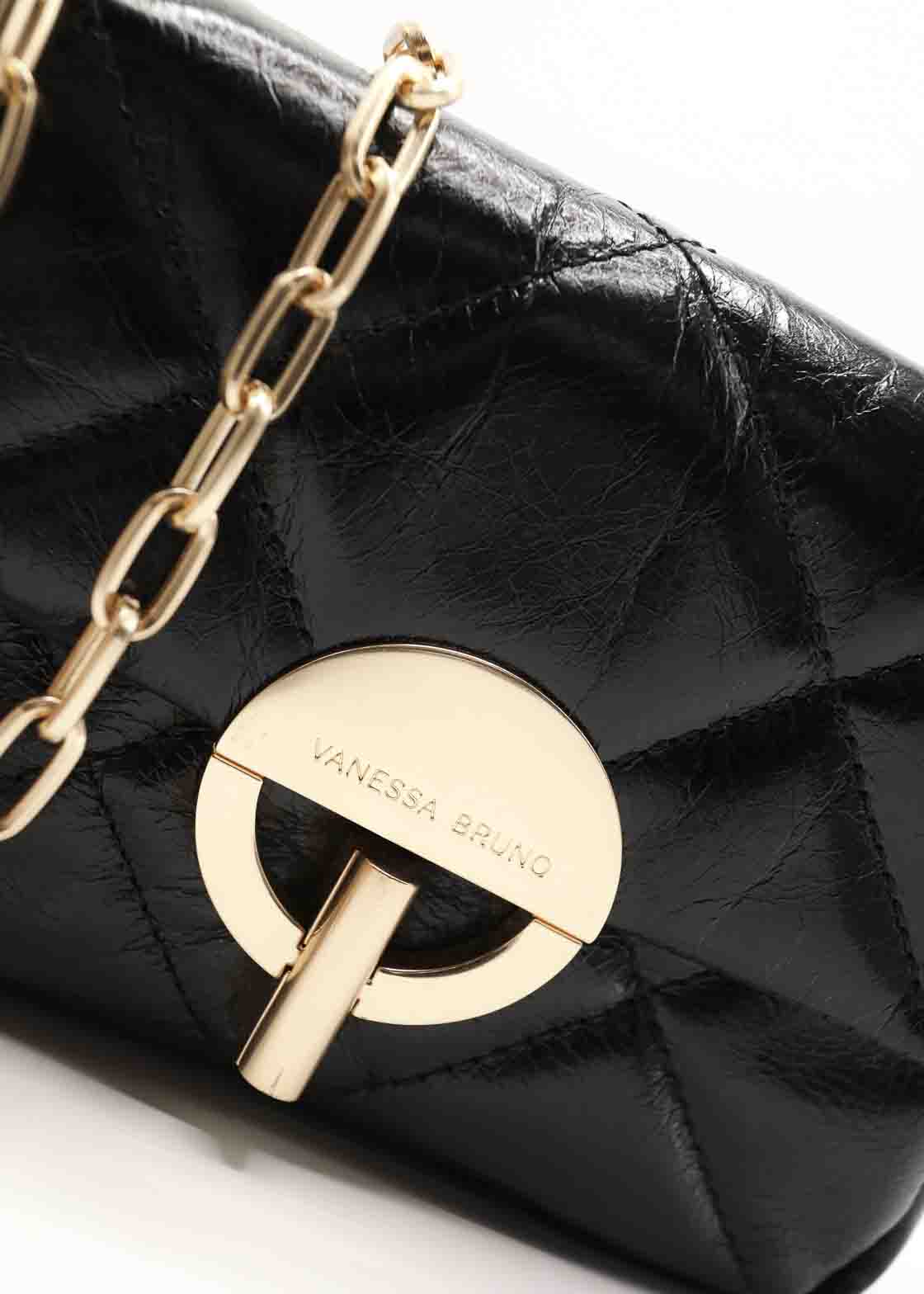 VANESSA BRUNO - MINI MOON BAG BLACK