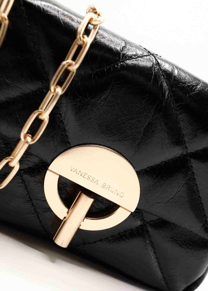 VANESSA BRUNO - MINI MOON BAG BLACK