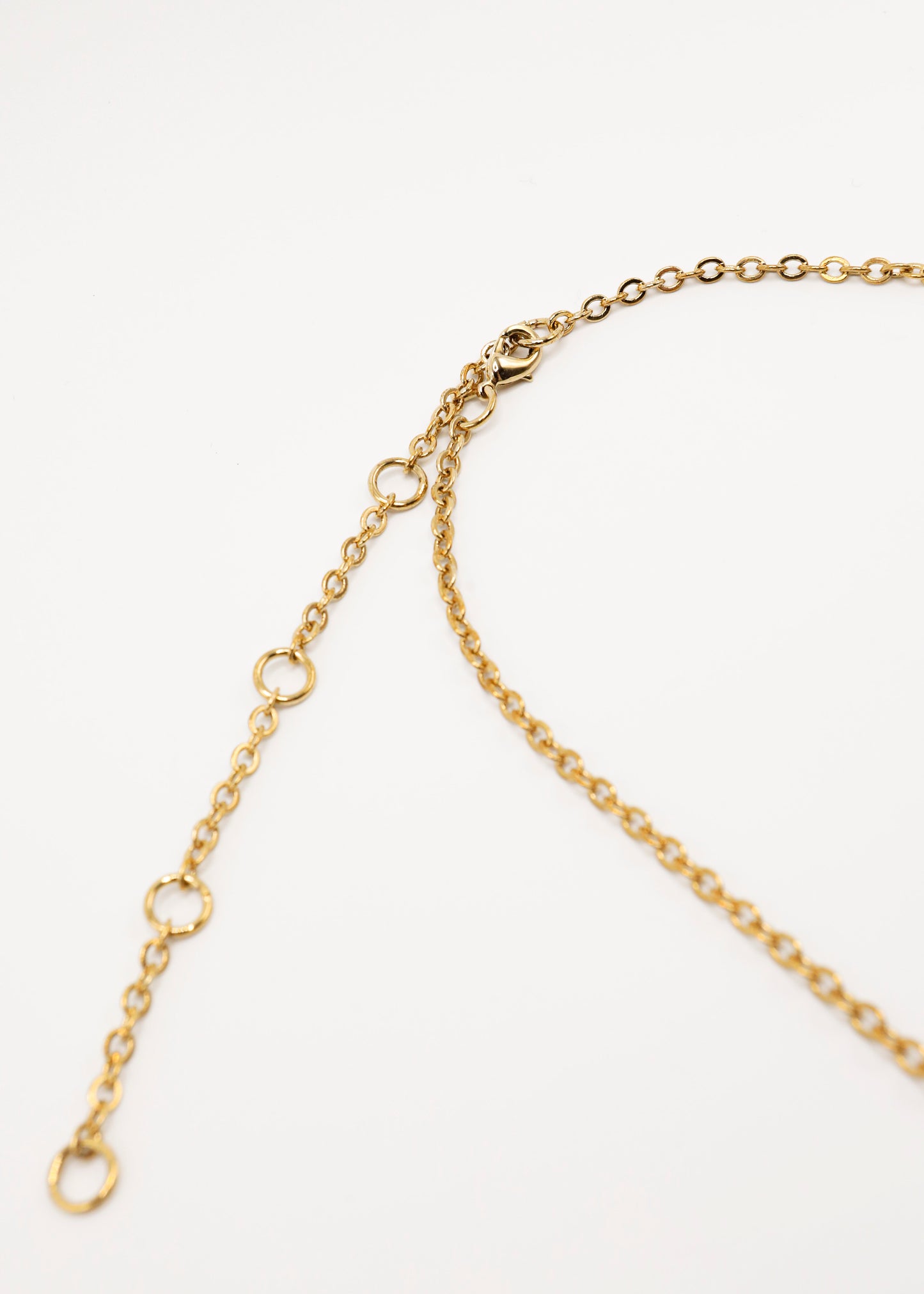 OCTOGONY - GOLD PLATED NECKLACE