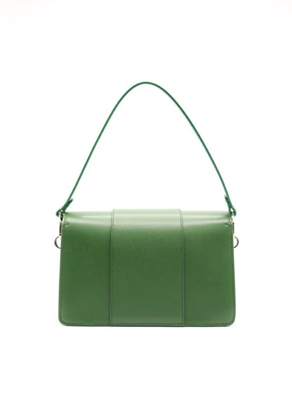 HOGAN - LEATHER HANDBAG GREEN