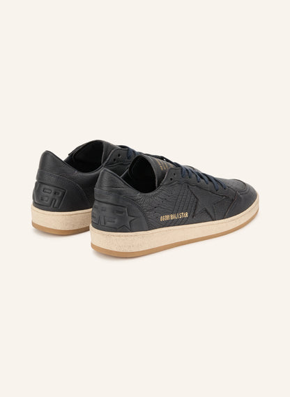 GOLDEN GOOSE - BALLSTAR LEATHER NAVY