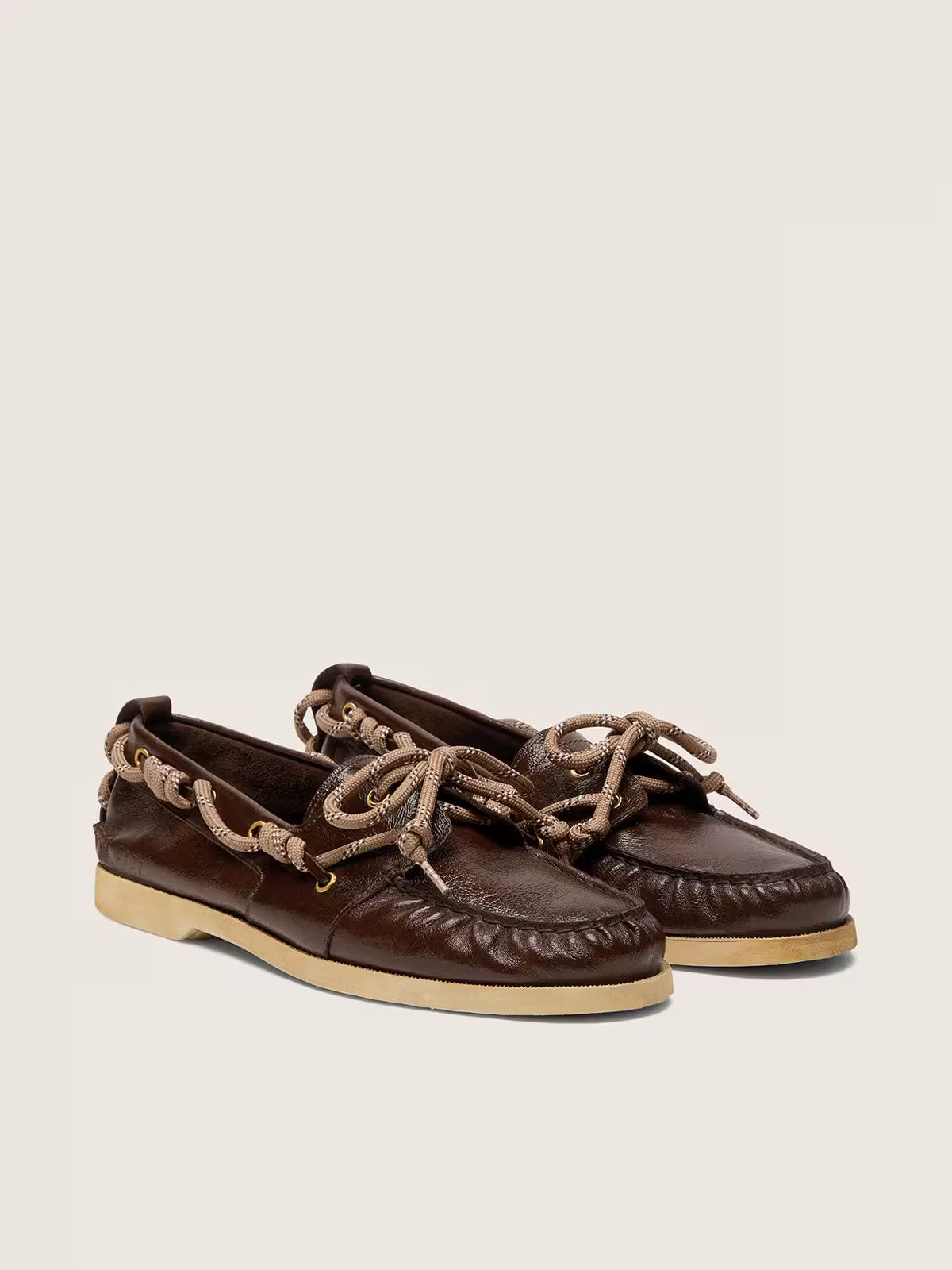 BOAT MOCASSIN BROWN