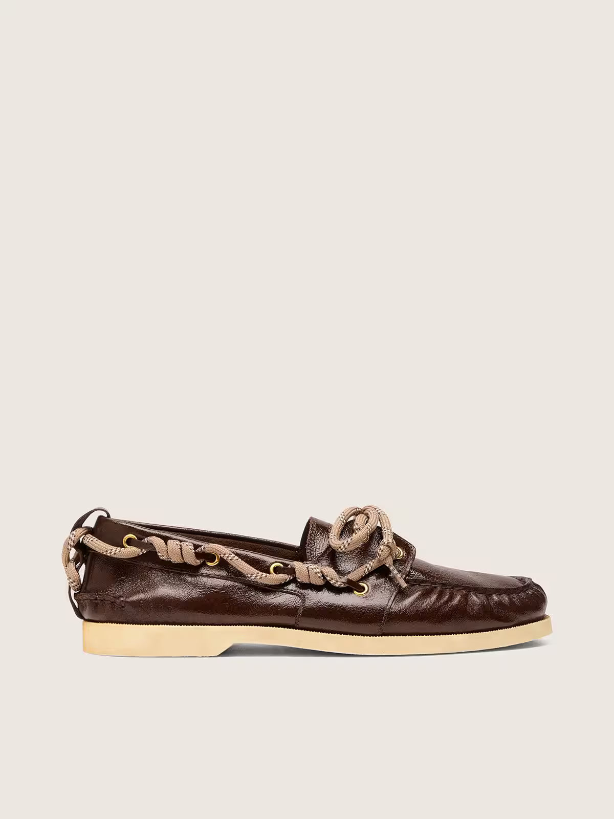BOAT MOCASSIN BROWN