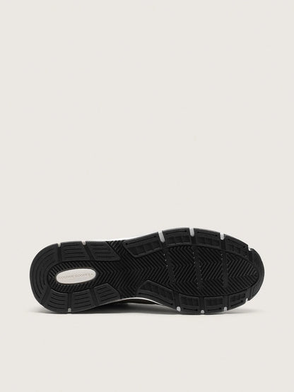 RUNNING DAD MESH/SUEDE DENIM/GREY