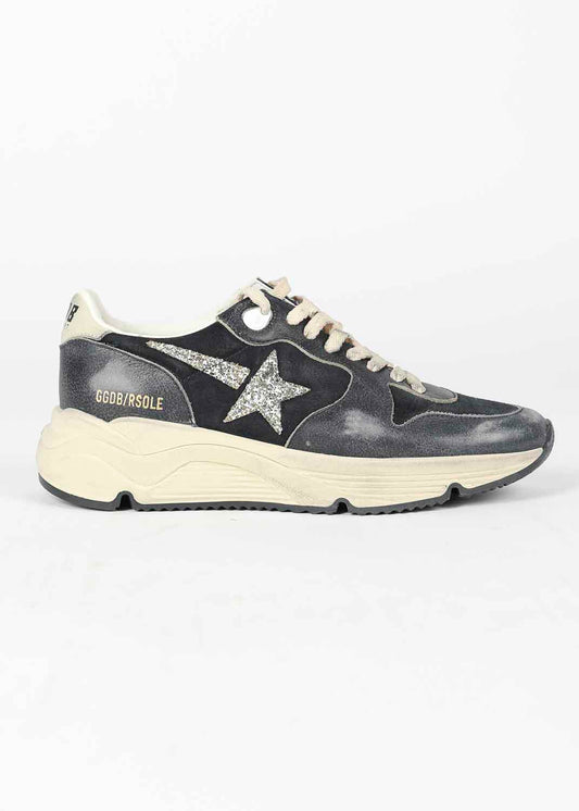 GOLDEN GOOSE - RUNNING SOLE BLUE