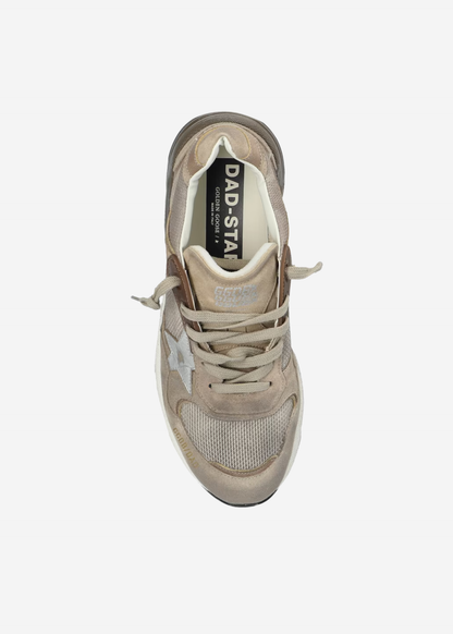 GOLDEN GOOSE - RUNNING DAD NYLON UPPER LAMINATED+STAR HEEL