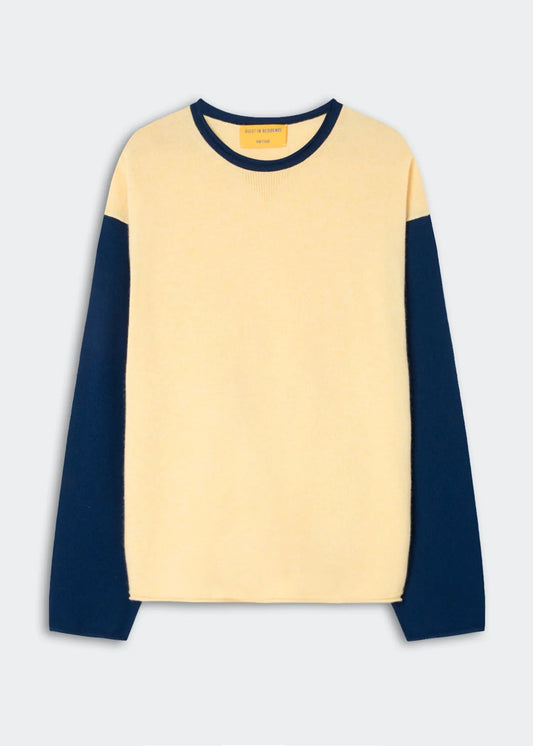 GUEST IN RESIDENCE - BASEBALL OVERSIZED BUTTER/NAVY