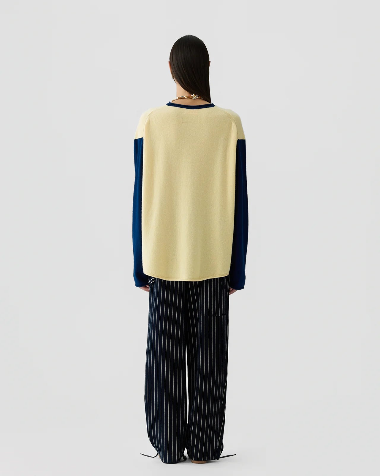 GUEST IN RESIDENCE - BASEBALL OVERSIZED BUTTER/NAVY