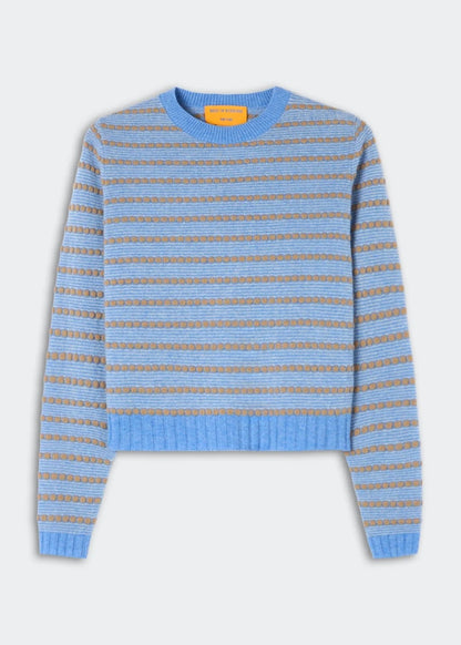 GUEST IN RESIDENCE - PEBBLE STRIPE RDC BLEU COMBO