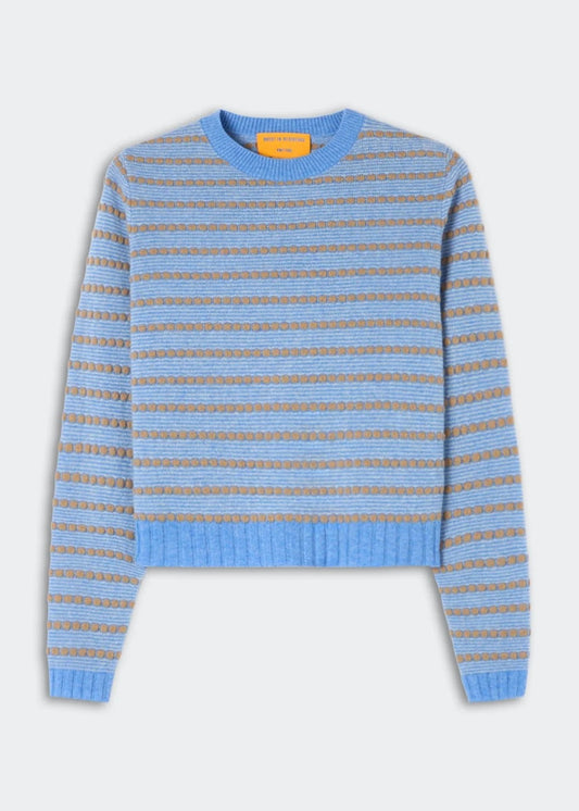 GUEST IN RESIDENCE - PEBBLE STRIPE RDC BLEU COMBO