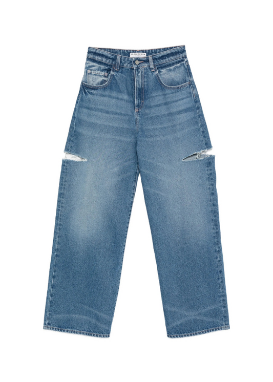 POPPY ECO WIDE LEG DEEP OCEAN