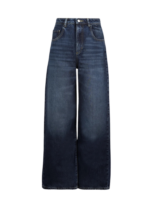 POPPY WIDE LEG DUSTY BLUE