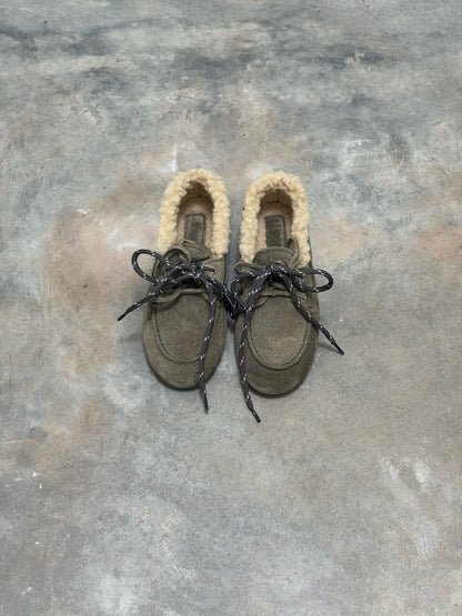 POSA - LOAFER BRUSHED FUR  KHAKI