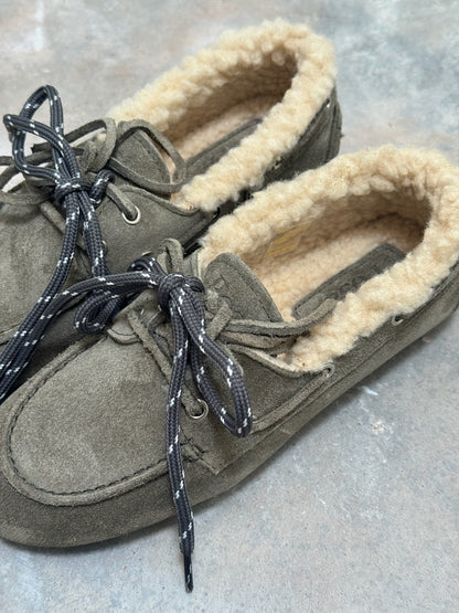 POSA - LOAFER BRUSHED FUR  KHAKI