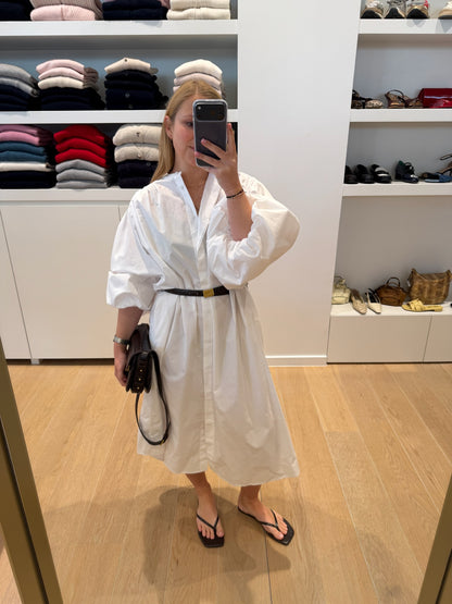 ESSENTIEL - JEX DRESS ML RDC WHITE