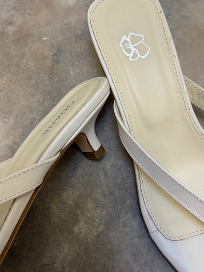 CORA SLIPPER HAKJE OFFWHITE