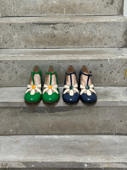 PAUL & JOE - DAISY HEELS GREEN