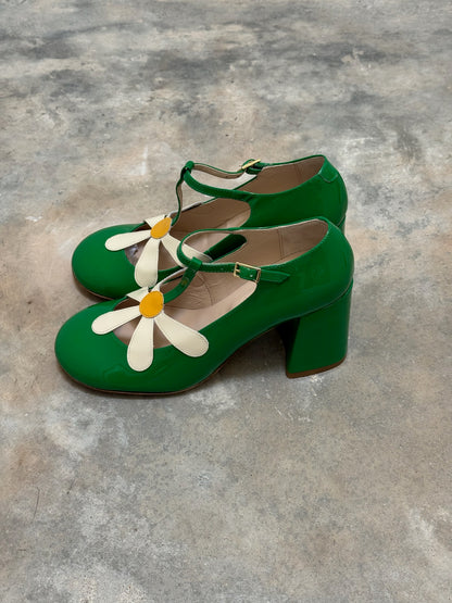 PAUL & JOE - DAISY HEELS GREEN