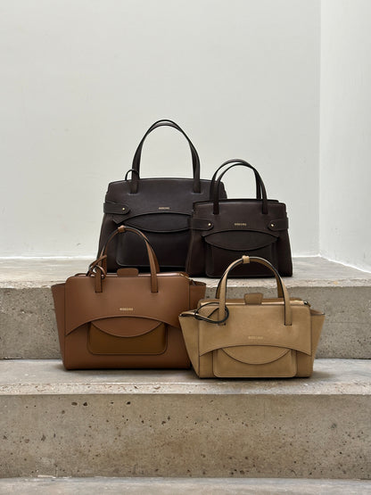 HIDESINS - FLAP M PREMIERE CARAMEL