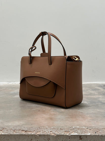 HIDESINS - FLAP M PREMIERE CARAMEL