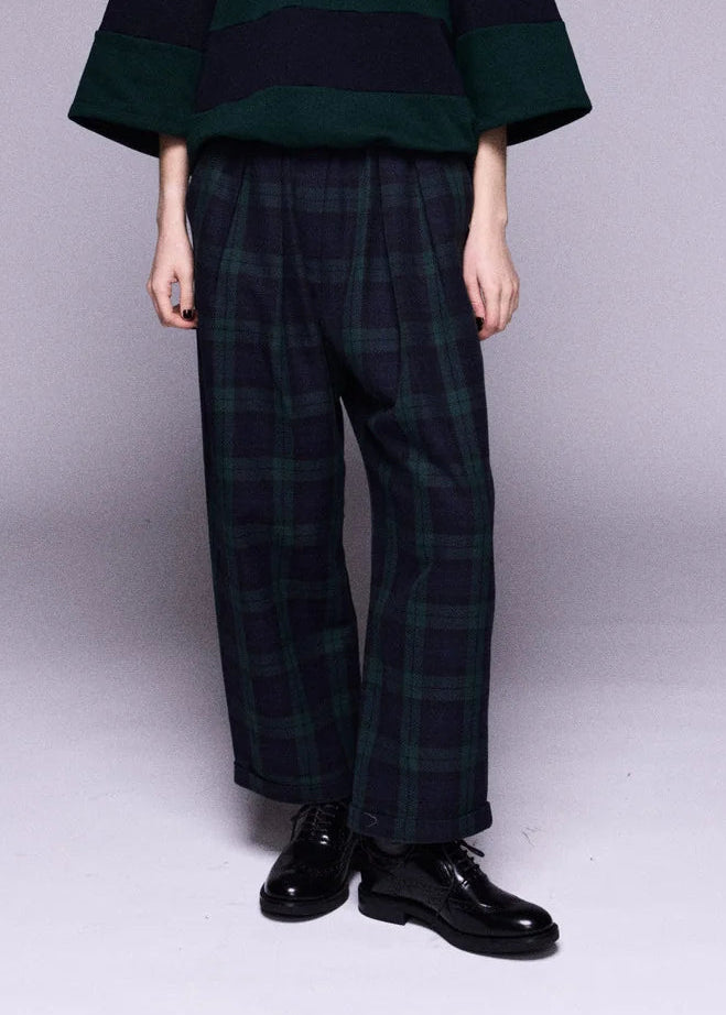 ANDRE PANTS GREEN/BLUE