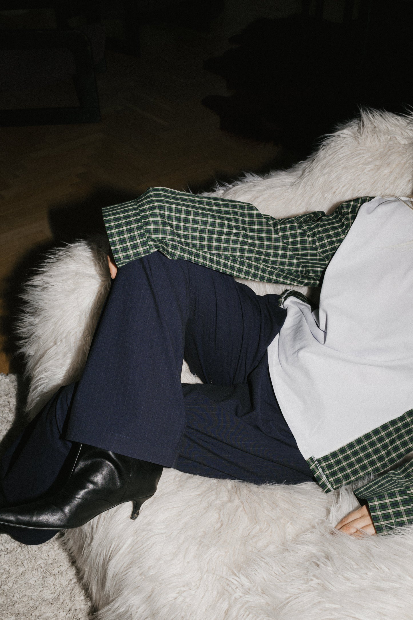 JOHNY - AYO PANTS PINSTRIPE NAVY