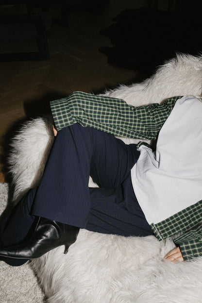 JOHNY - AYO PANTS PINSTRIPE NAVY