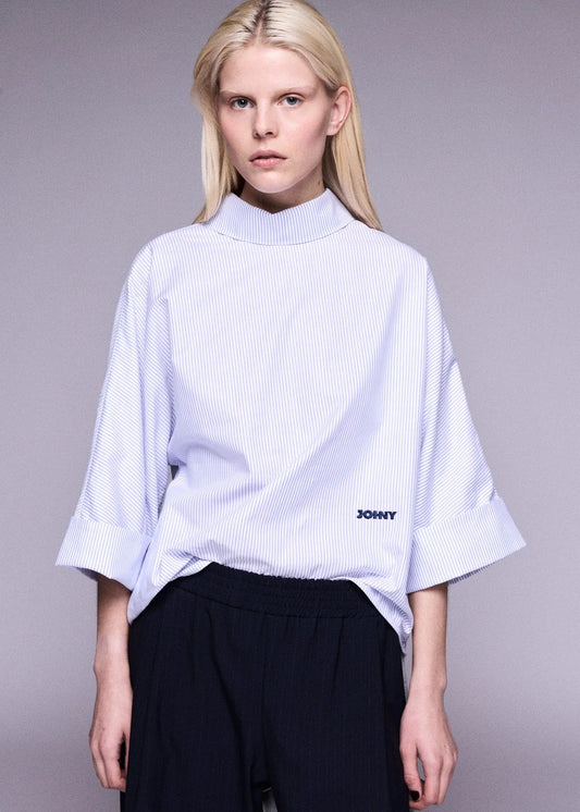STELLA SHIRT STRIPE WH/BLUE