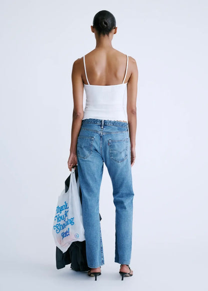 LOVE STORIES - PIP TOP SPAGET. WHITE