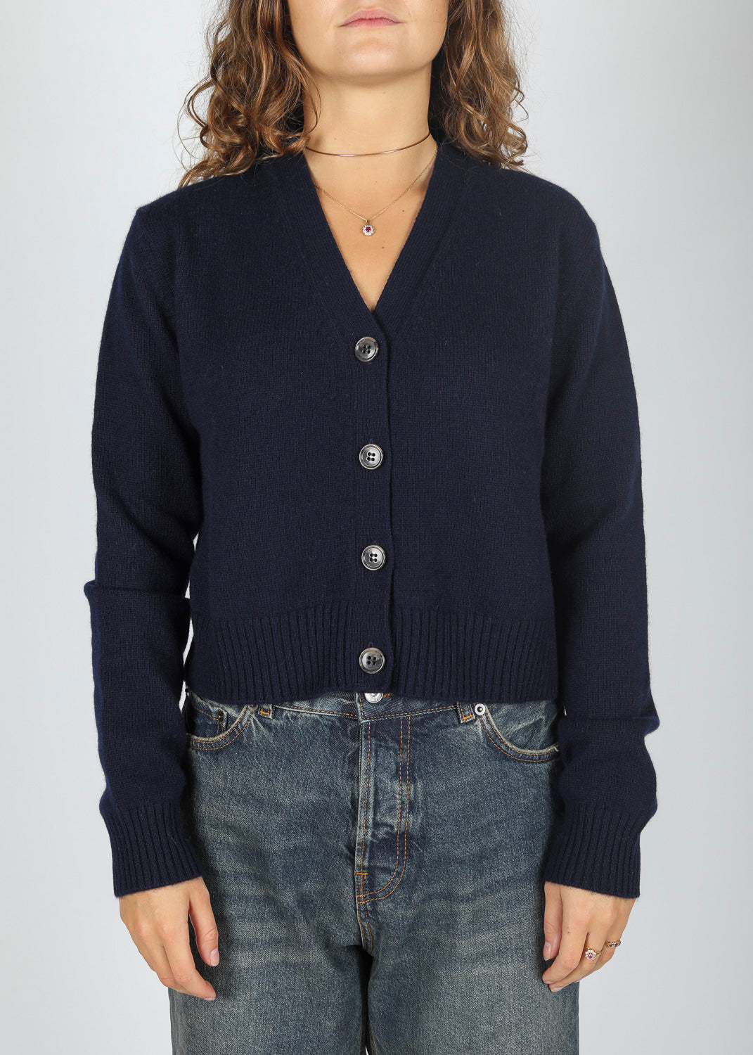 LISA YANG - CARDIGAN NAVY