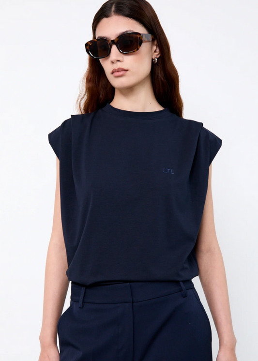LIV THE LABEL - INDIA TOP NAVY