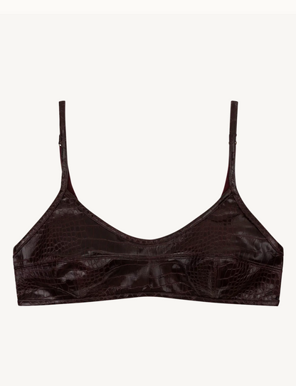 LOVE STORIES - TORI LEATHER TOP