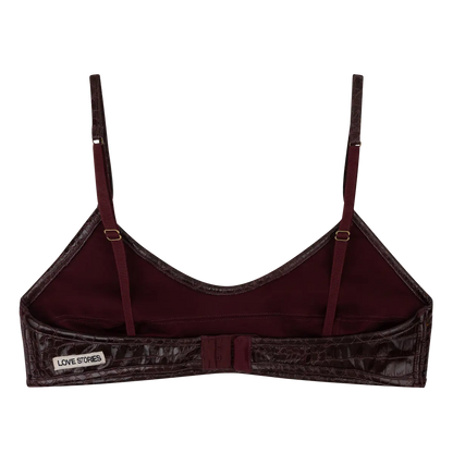 LOVE STORIES - TORI LEATHER TOP